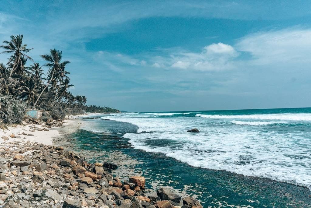 Discover the ultimate surfer's edge at beautiful Midigama Beach